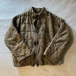 Free People Dolman Quilted Knit Jacket